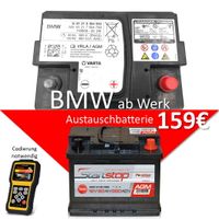 ORIGINAL BMW Autobatterie Batterie Starterbatterie 12V 90Ah 720A 61217604822